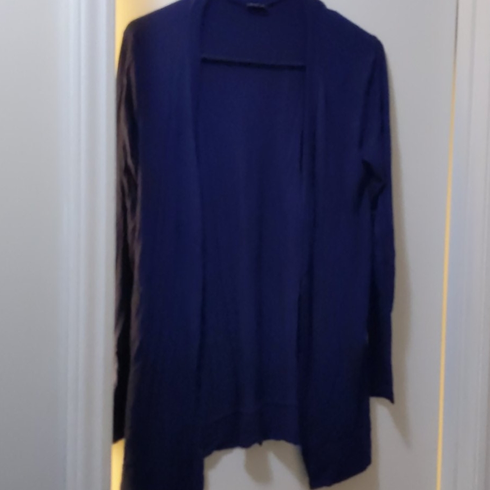 Navy cardigan